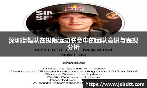 深圳街舞队在极限运动联赛中的团队意识与表现分析